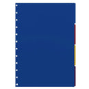 Filofax Notebook Colour Index 4pk