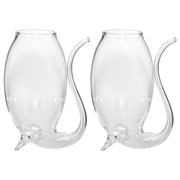 Coyote Port Sippers Small 2pk (Clear)