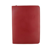 Filofax Metropol A4 Zip Folder with Calculator (Red)