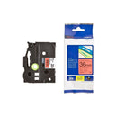 Bruder laminierte schwarz auf rotes Etikettenband