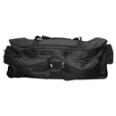 BAS Deluxe Team Wheelie Cricket Bag (Black)