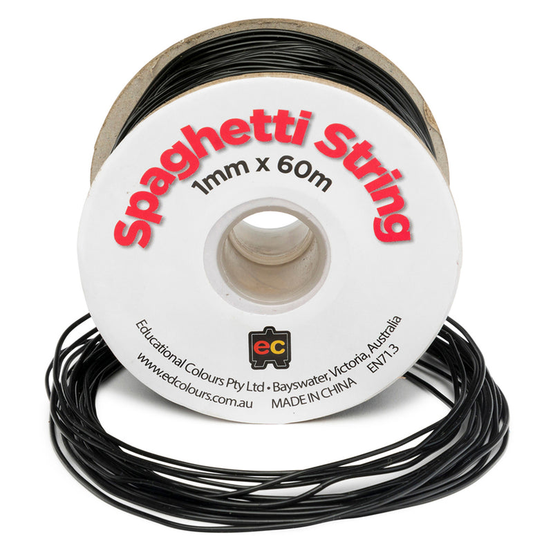 Educational Colours Spaghetti String 6cm