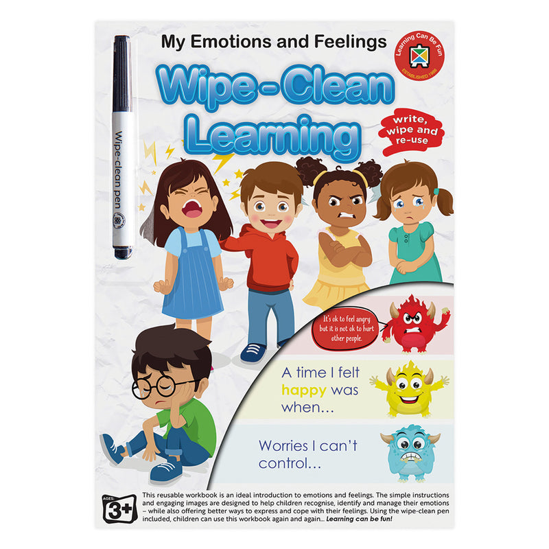 Learning Can Be Fun Wipe-Clean Learning Workbook