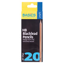 Basics Blackleads Pencil 20pcs