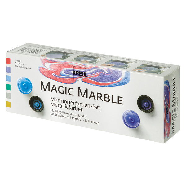 Metallic Magic Marble Paint 6pcs