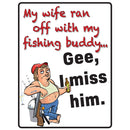  Schweres Blechschild aus Stahl (30 x 40 cm)