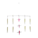 Teaser bar med 8 blæksprutte & 3 fugl 90 cm