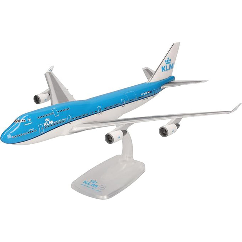 Snap Fit KLM Boeing 747-400M 1/250 Scale Aircraft Model