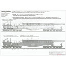 German Railway Gun K5(E) Leopold Winter Camouflage w/ Figure 1/7