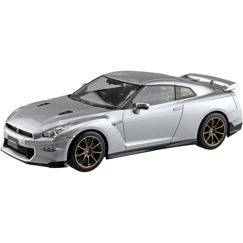 Nissan R35 GT-R 2024 1/32 SNAP Model (Ultimate Metal Silver)