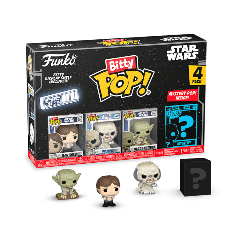 Star Wars Han Solo Bitty Pop! 4-Pack