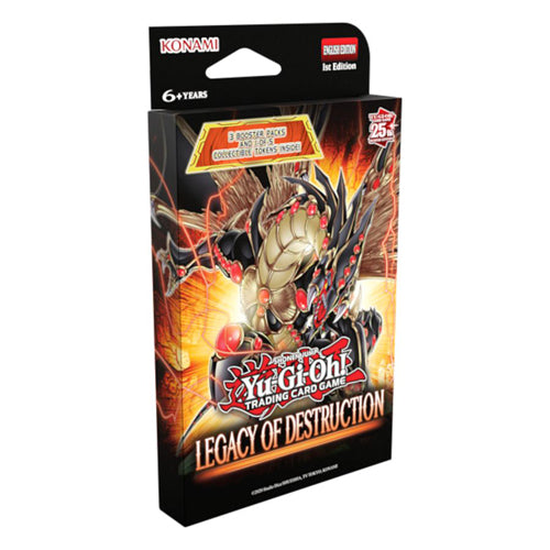 Konami Yu-Gi-Oh! Legacy of Destruction Tripack Tuckbox
