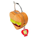 Spongebob Krabby Patty Plush Crossbody Bag