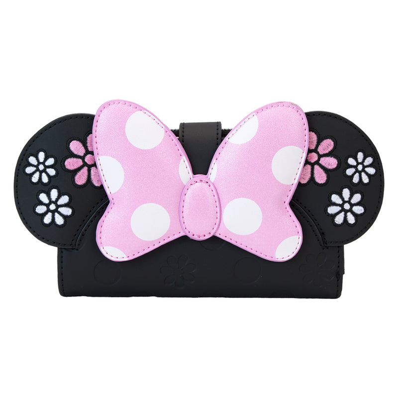 Disney Minnie Floral Rock the Dots Flap Wallet