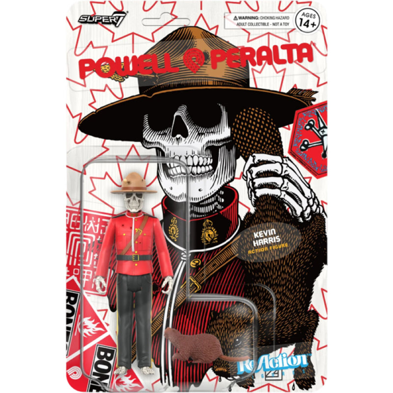 Powell Peralta Kevin Harris ReAction 3.75" Figure [Wave 4]