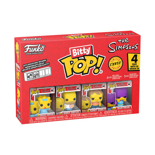 The Simpsons Maggie Bitty Pop! 4-Pack