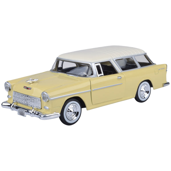 Timeless Legends 1955 Chevy Bel Air Nomad [Yellow] 1:24
