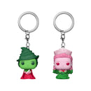 Wicked (2024) Glina & Elphaba (Ombre) Pop! Keychain 2-Pack