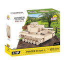World War 2 Panzer III Ausf.L (82 Piece Kit)