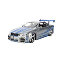 Fast & Furious Brian's 2002 Nissan Skyline GT-R BNR34 1:24