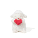 Wee Kiddo Lamb Holding Heart Plush