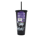Kuromi Cup with Straw