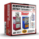 AK Interactive Doozy Newspaper Machine Sets 1