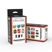 Wargame Resin Trashbins Scenography Set for 30-35mm Resin