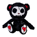 Gus Fink Black Grim the Stitch Bear Gooli Plush