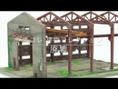 Tomytec forladte Factory Building Model Collection