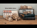 Robotime Heavy Truck Wooden 3D Puzzle Kit 1:40 skala