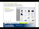 Crystalfile Index Tabs klar, 50er-Pckg