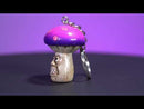 Smilende Magic Mushroom Keychain
