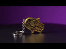 Heldige velsignelser Hamsa Keychain