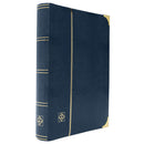 A4 Stockbook med krokodilleomslag og 64 hvide sider