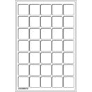 Leuchtturm Square-Spaced 35pc 39mm Coin Tray L 2pk