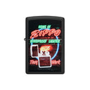  Zippo Zippo Design Schwarzes winddichtes Feuerzeug