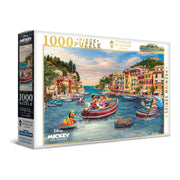 Thomas Kinkade Puzzle Disney Mickey and Minnie in 1000pcs