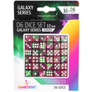  Gamegenic Galaxy Series D6 Würfelset 12 mm (36 Stück)