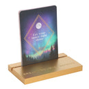 Ethereal Affirmation Cards with Wooden Stand (Set of 10)
