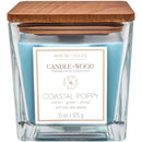 Coastal Poppy CandleWood Candle 425g