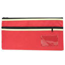 Osmer Jumbo Polyester 2-Zip Pencil Case (35x18 cm)