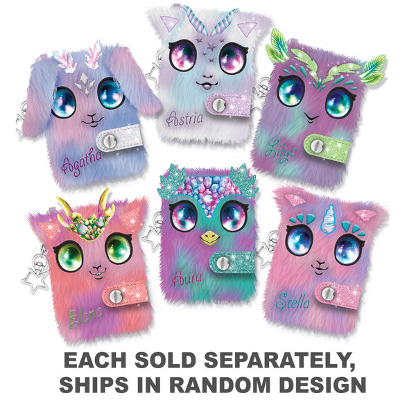 Nebulous Stars Fuzzy Mini Notebook