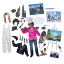 Joy of Painting Bob Ross Magnetic Dress Up Set