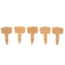 Caharin veggie markører terracotta sæt på 5