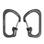 SLIDELOCK CARABINER ALUMINIUM