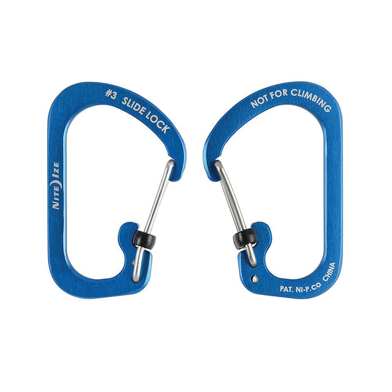SlideLock Karabiner Aluminium