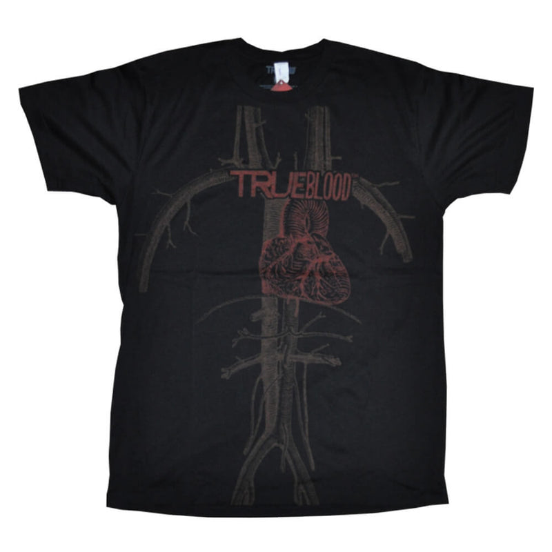 Männer-T-Shirt mit True Blood-Herz-Logo