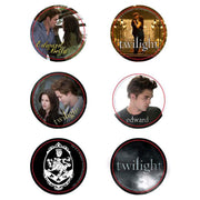 Twilight Pin Set of 6 Style B (Cullen Crest)