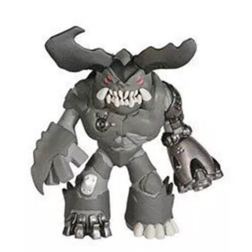 Doom Cyberdemon Black & White US Mystery Mini (Single Unit)
